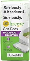 Purina Tidy Cats Cat Litter Breeze Pads Refill Pack Multi Cat Litter Pads - 8 ct. Bags